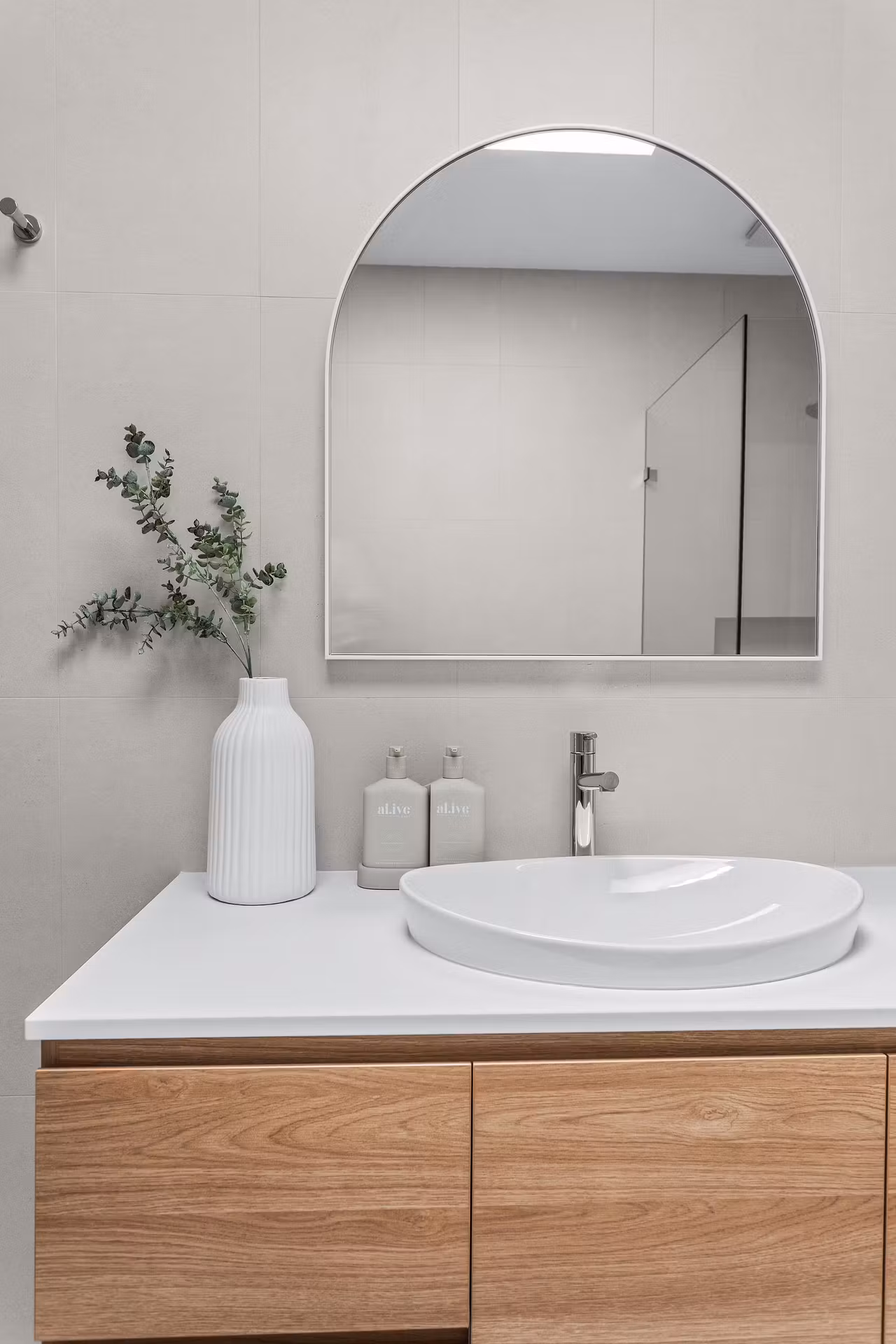Curbless Shower Area
